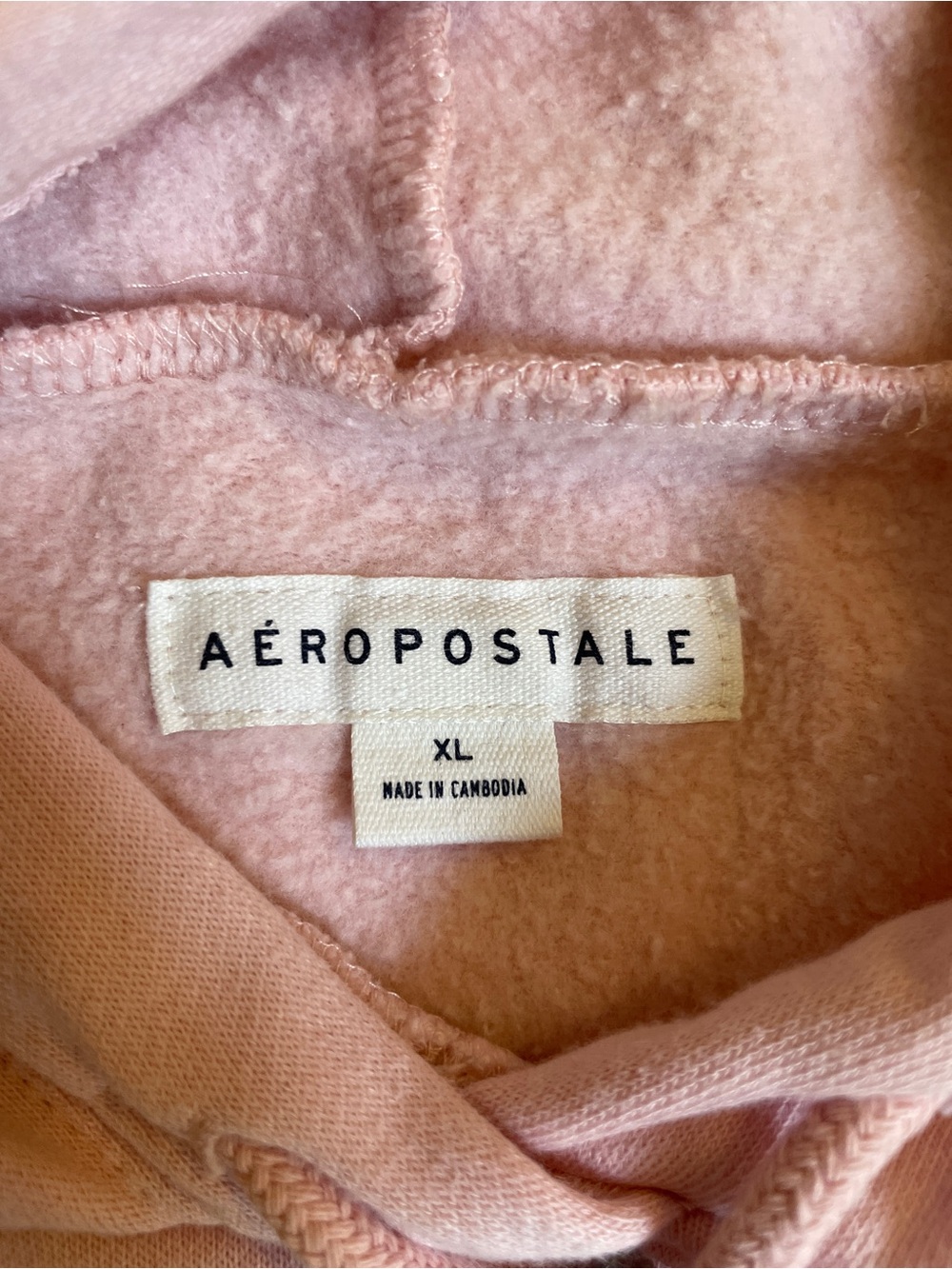 Aeropostale Pink Hooded Sweatshirt